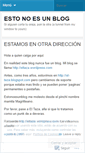 Mobile Screenshot of estonoesunblog.wordpress.com