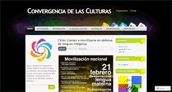 Desktop Screenshot of convergenciadelasculturas.wordpress.com