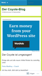 Mobile Screenshot of coyotetrainings.wordpress.com