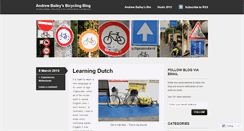 Desktop Screenshot of bicycleab.wordpress.com