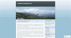 Desktop Screenshot of constructlaw.wordpress.com