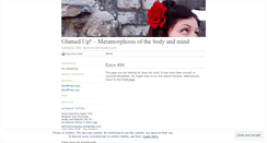 Desktop Screenshot of glamedup.wordpress.com