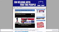 Desktop Screenshot of bnkelanajaya.wordpress.com