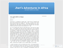 Tablet Screenshot of jheriincameroon.wordpress.com