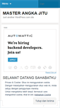 Mobile Screenshot of masterangkajitu.wordpress.com