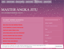 Tablet Screenshot of masterangkajitu.wordpress.com