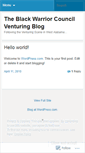 Mobile Screenshot of blackwarriorvoa.wordpress.com
