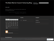 Tablet Screenshot of blackwarriorvoa.wordpress.com