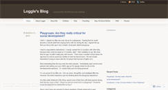 Desktop Screenshot of loggle.wordpress.com