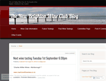 Tablet Screenshot of newbrightonwineclub.wordpress.com