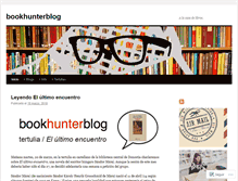Tablet Screenshot of bookhunterblog.wordpress.com