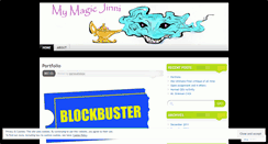 Desktop Screenshot of mymagicjinni.wordpress.com