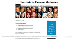 Desktop Screenshot of lasfamosasmexicanas.wordpress.com