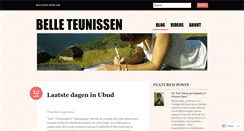 Desktop Screenshot of belleteunissen.wordpress.com