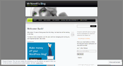 Desktop Screenshot of mrnovell.wordpress.com