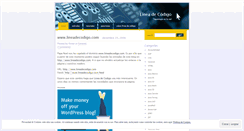 Desktop Screenshot of lineadecodigo.wordpress.com