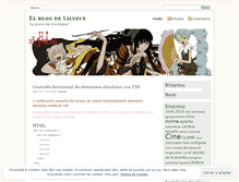 Tablet Screenshot of lilyzue.wordpress.com