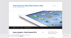 Desktop Screenshot of ipadindo.wordpress.com