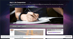 Desktop Screenshot of nackynice.wordpress.com