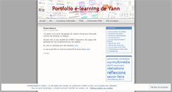 Desktop Screenshot of portfolioyann.wordpress.com