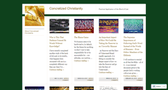 Desktop Screenshot of concretizedchristianity.wordpress.com