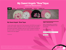 Tablet Screenshot of mysweetangels.wordpress.com