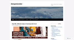 Desktop Screenshot of designdundee.wordpress.com