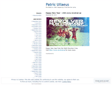 Tablet Screenshot of patricullaeus.wordpress.com