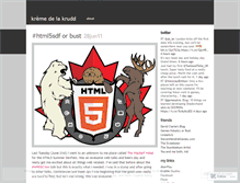 Tablet Screenshot of krudd.wordpress.com