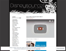 Tablet Screenshot of disneysource1.wordpress.com