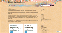 Desktop Screenshot of barnensskattkista.wordpress.com