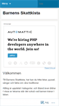 Mobile Screenshot of barnensskattkista.wordpress.com