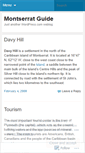 Mobile Screenshot of montserratguide.wordpress.com