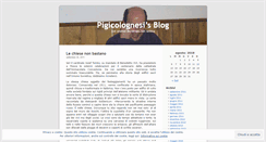 Desktop Screenshot of pigicolognesi.wordpress.com