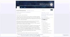 Desktop Screenshot of matthew5sixteen.wordpress.com