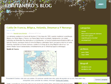Tablet Screenshot of elbutanero.wordpress.com