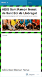 Mobile Screenshot of aegsantramon.wordpress.com