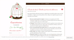 Desktop Screenshot of exquisitissima.wordpress.com