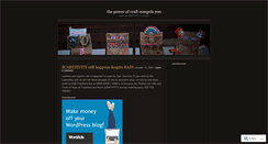 Desktop Screenshot of craftivity.wordpress.com