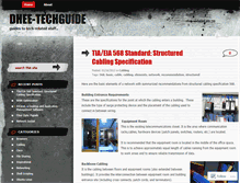 Tablet Screenshot of dheetechguide.wordpress.com