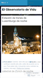 Mobile Screenshot of elobservatoriodevidu.wordpress.com