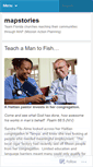 Mobile Screenshot of mapstories.wordpress.com