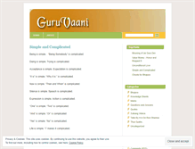 Tablet Screenshot of guruvaani.wordpress.com