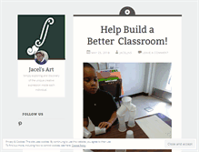 Tablet Screenshot of jacelizabethy.wordpress.com