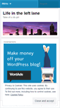 Mobile Screenshot of lifeintheleftlane.wordpress.com