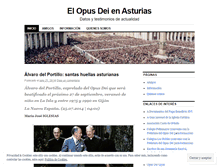 Tablet Screenshot of opusdeiasturias.wordpress.com