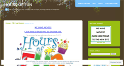 Desktop Screenshot of hoursoffun.wordpress.com