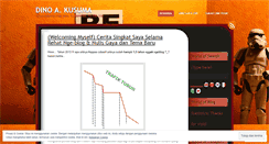 Desktop Screenshot of mydinoworld.wordpress.com
