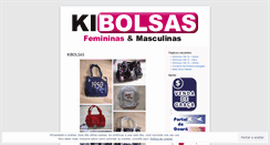 Desktop Screenshot of kibolsas.wordpress.com