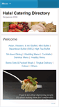 Mobile Screenshot of halalcaterer.wordpress.com